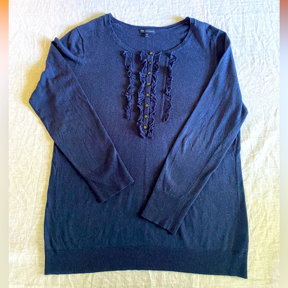 Women’s XL Gap cashmere blend navy sweater